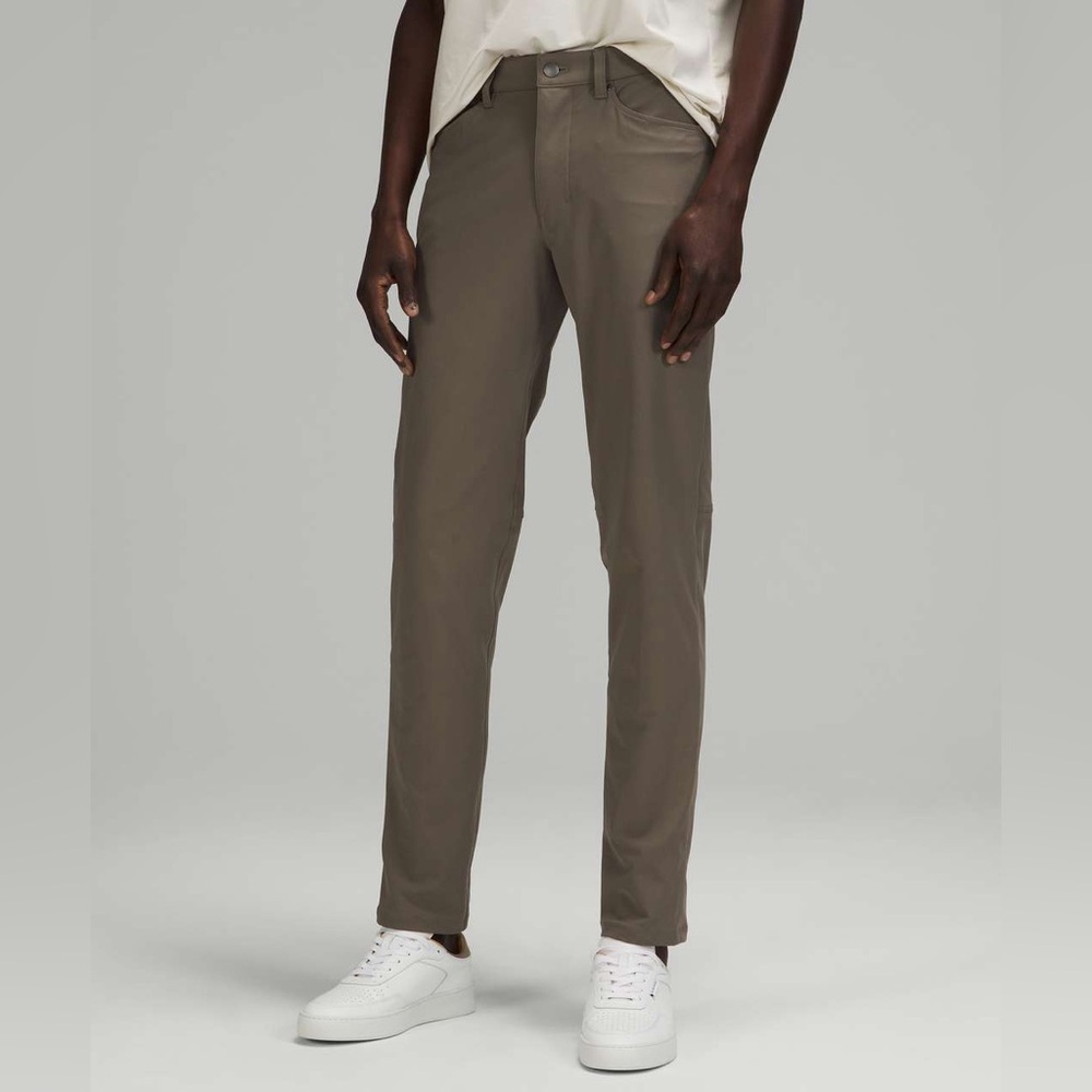 NEW Lululemon ABC Pant Slim Warpstreme Rover 36 x 31” 5-Pocket M5AD9S